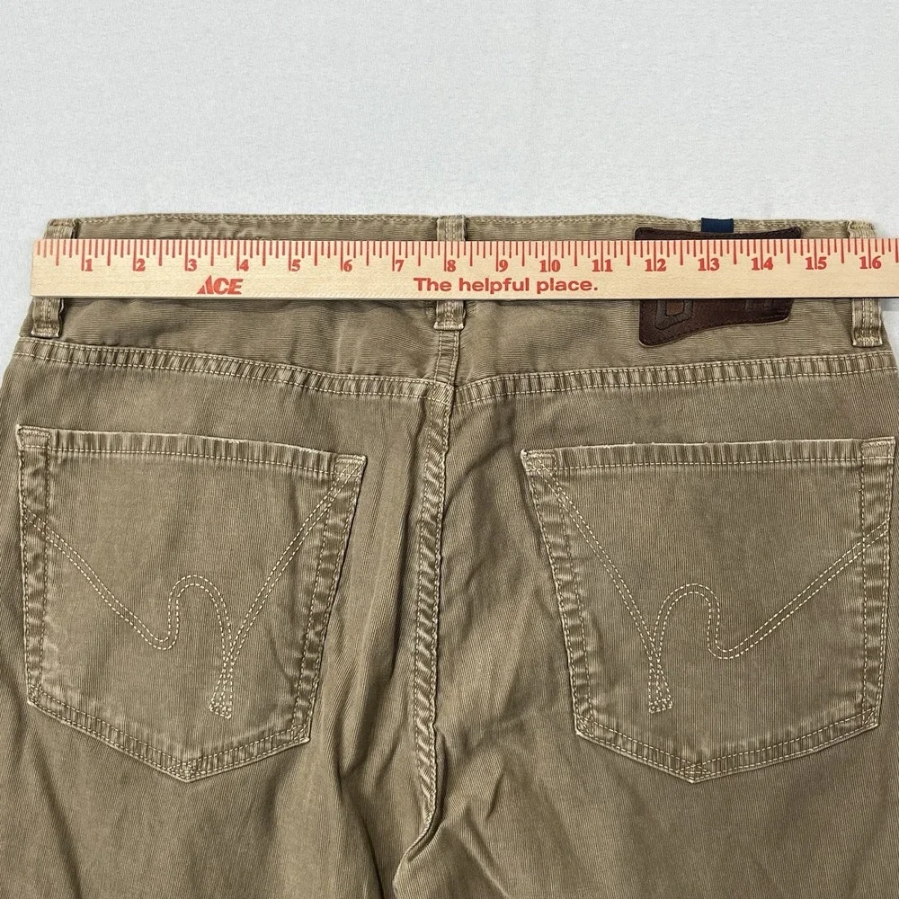 Citizens of Humanity Vintage USA Made Sid Texture Striped Jeans. Cord Look 32x33 - Picture 4 of 12